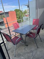 Balkontisch - Gartentisch inkl 5 Stühle