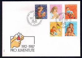 FDC Pro Juventute 1987