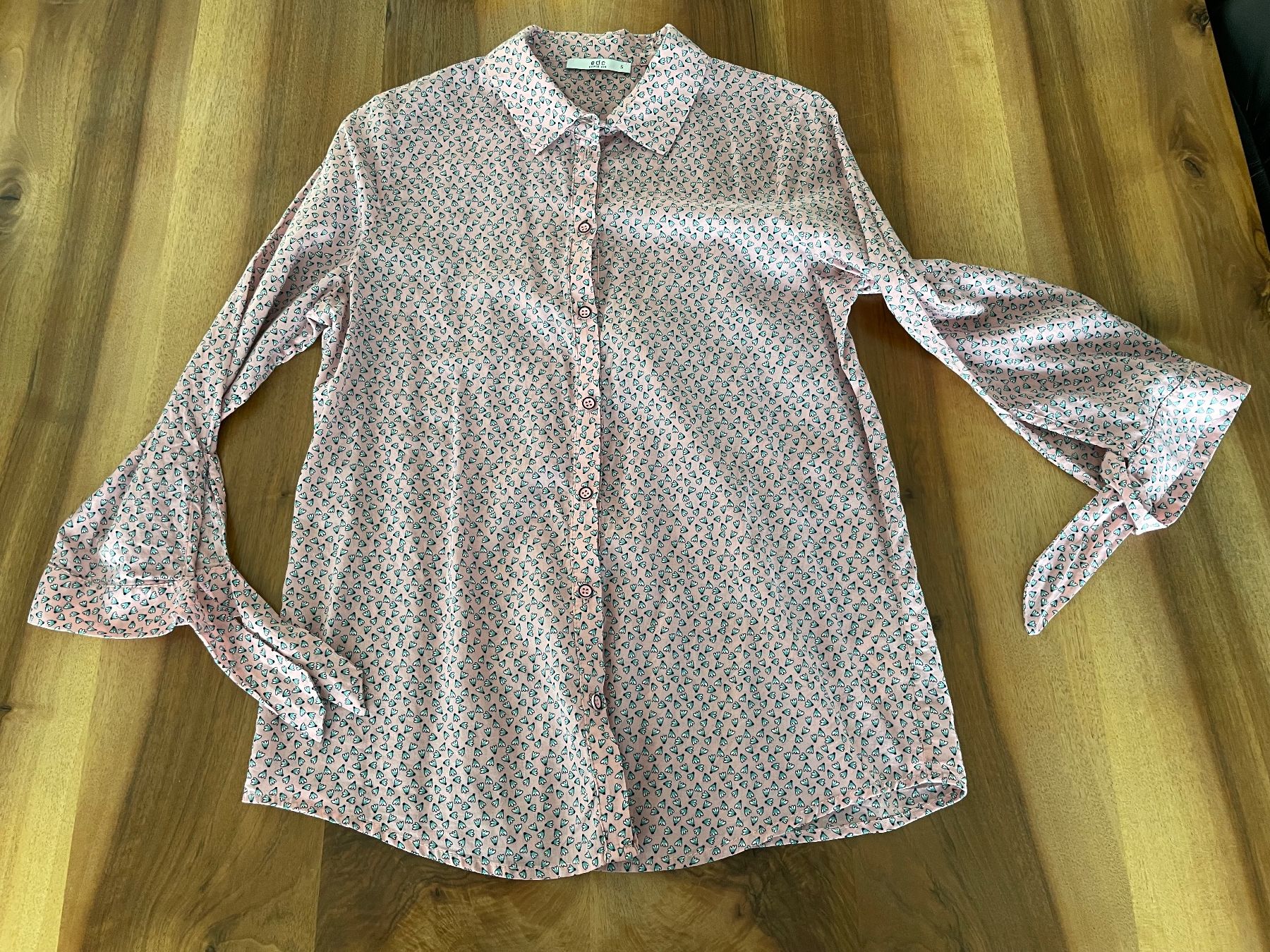 Esprit Camicette: Leichte rosa Bluse mit Blütenprint, Grösse S, edc – Usato da Haslen AI venduto da s176