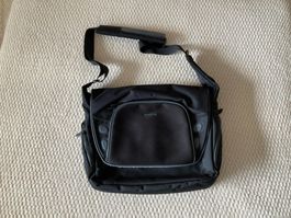 Aktentasche Schwarz mit Laptophülle, Top Zustand
