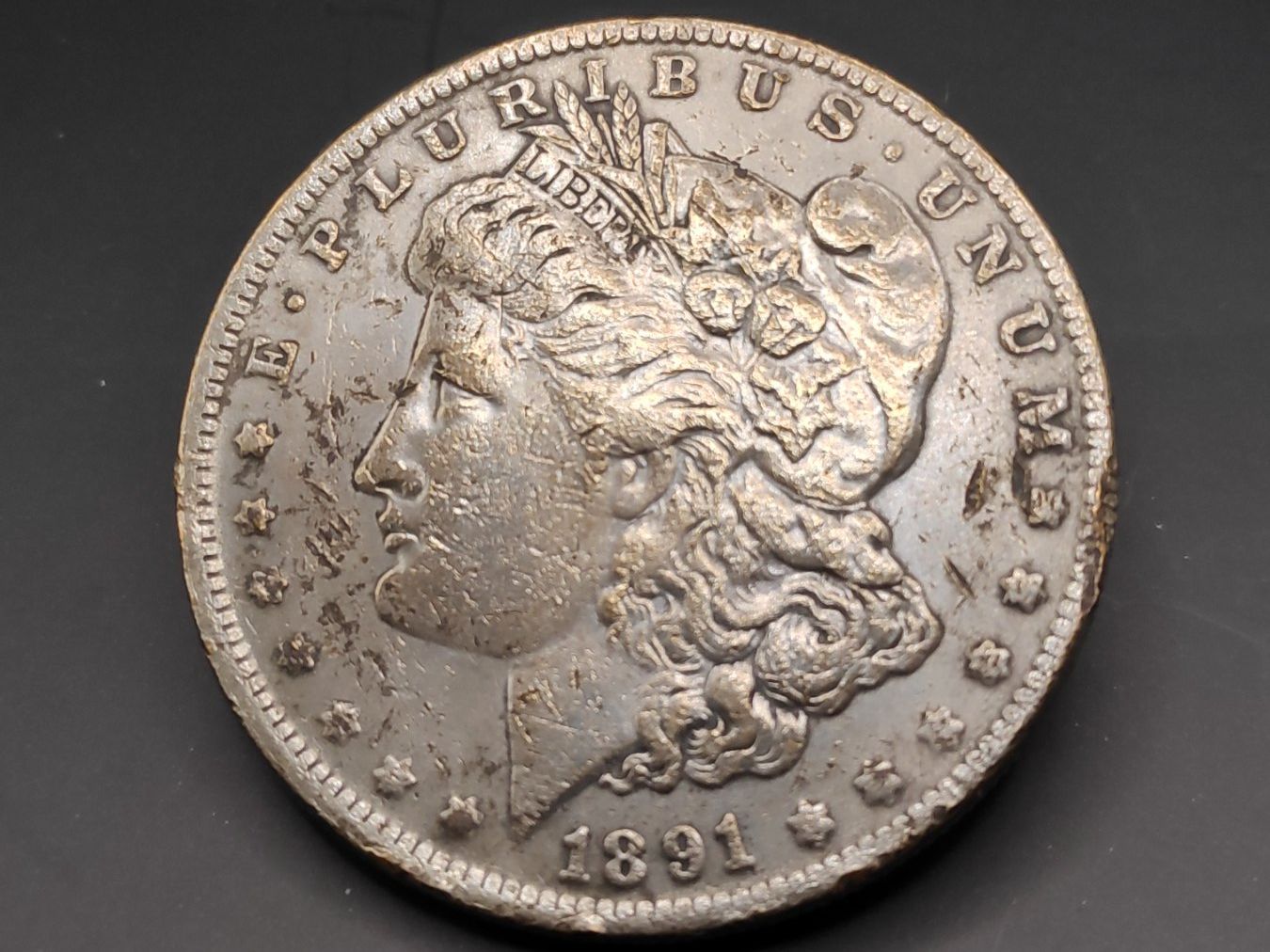 Alle Münzen: 1891-s Morgan Silber Dollar – Gebraucht aus Sirnach von Trekk64