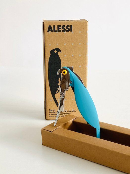 Alessi Apribottiglie & Tappi per chiusura: Alessi Korkenzieher Parrot - neu - – Nuovo e nell'imballaggio originale da Zürich venduto da Flyer60 8