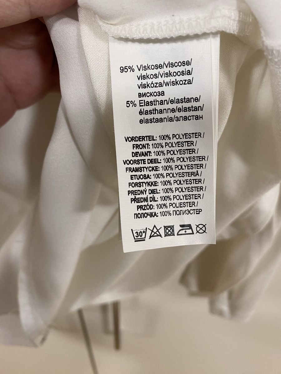 Blusen: Amy Verdenchi Shirt, weiss, Gr. 42 – Gebraucht aus Flawil von sonnengeist 2