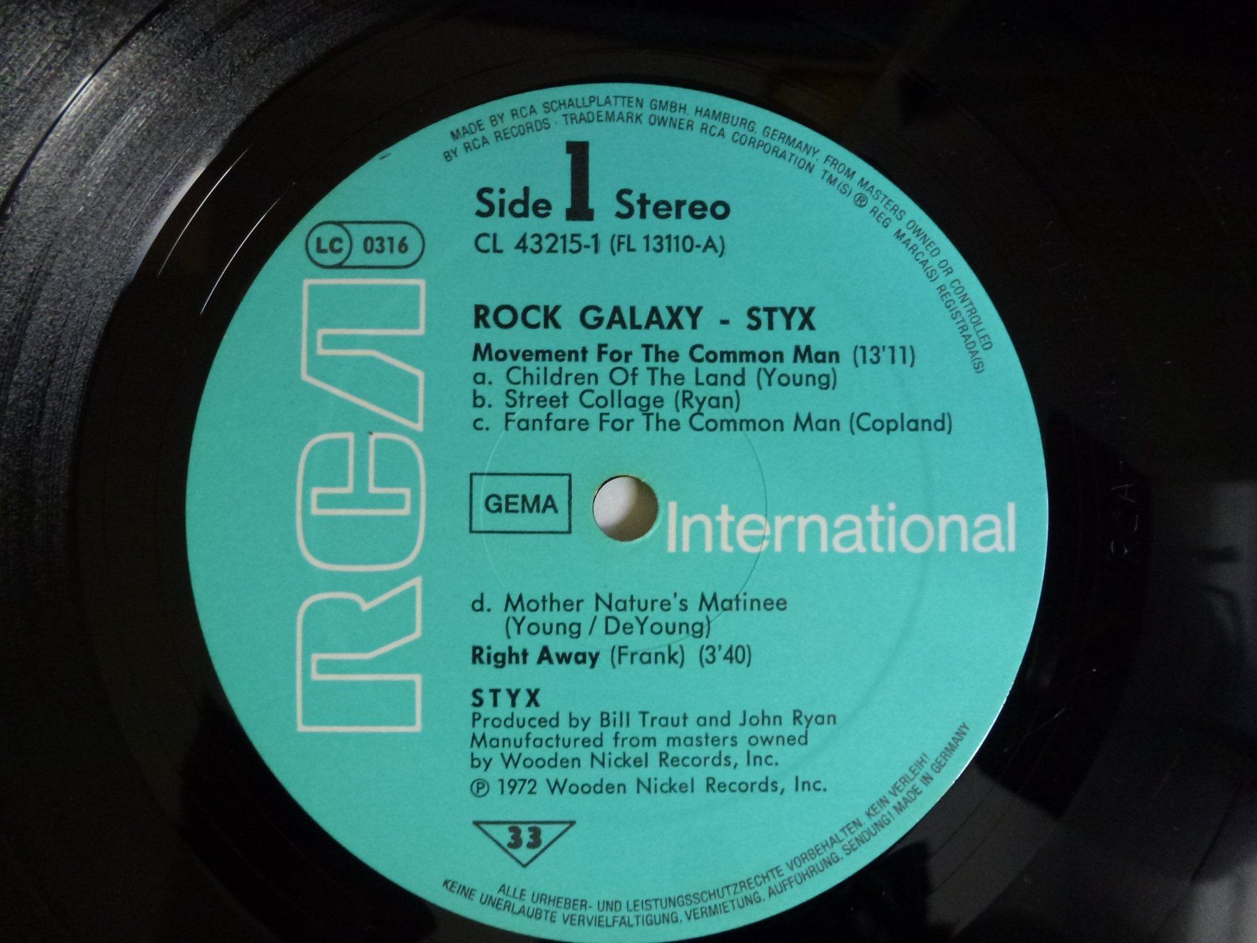 Dischi in vinile: Styx – Rock Galaxy – Usato da Bern venduto da Frebo 4
