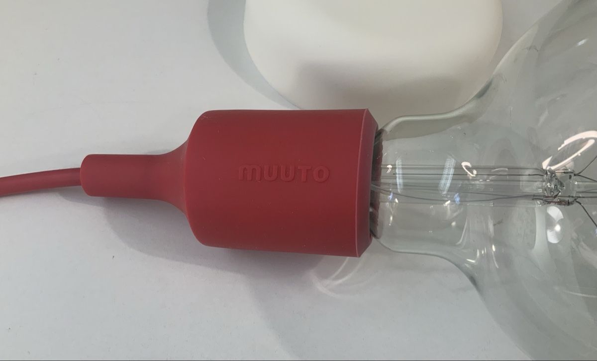 Muuto Kronleuchter & Deckenlampen: Suspension Muuto E27 Red – Gebraucht aus rolle von Tontonjulot 4