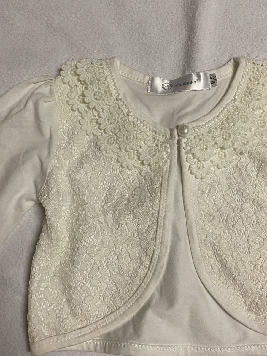 Giacche & Cappotti: Bolero-Jäckchen mit Spitzen Grösse ca. 92 – Nuovo (secondo la descrizione) da Sissach venduto da SV-650 1