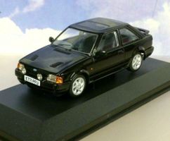 Ford Escort IV RS Turbo 1988 RHD schwarz      1:43