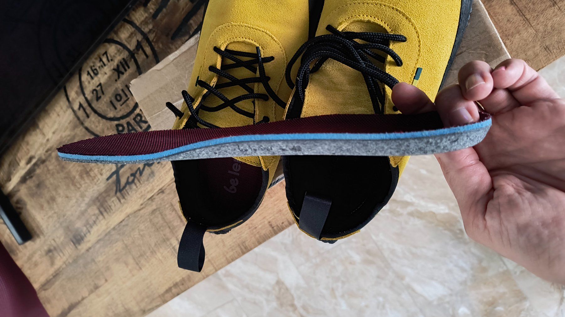 Scarpe da uomo: Be Lenka Trailwalker 2.0 Mustard Gelb Grösse 44 – Nuovo (secondo la descrizione) da Greifensee venduto da Birdman11 9