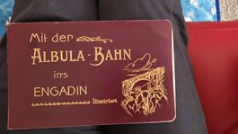 Buch Mit der ALBULA-BAHN ins Engadin von 1906