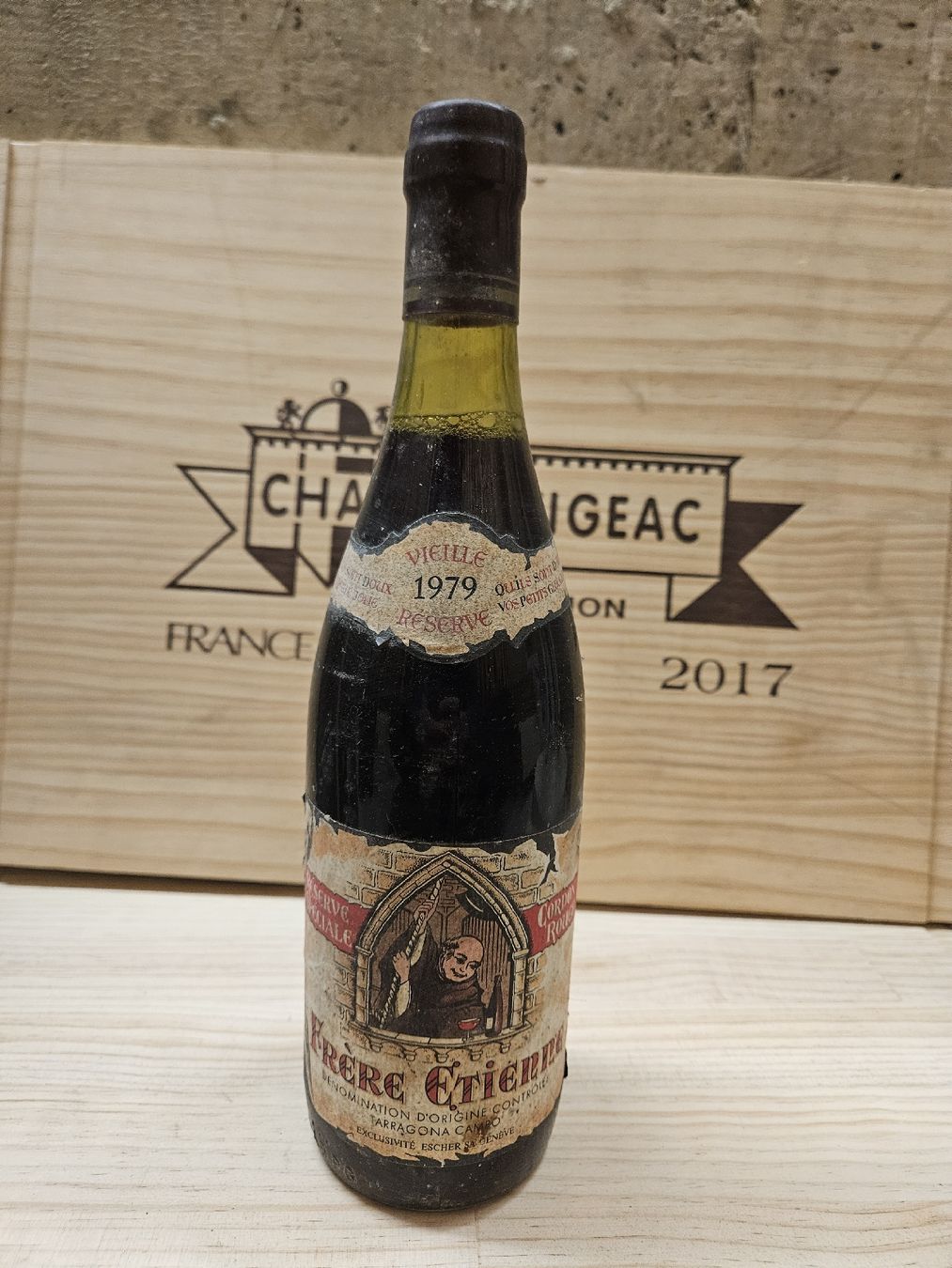 Vino: Frère Étienne Cordon rouge 1979 – Nuovo e nell'imballaggio originale da Zofingen venduto da WouterSamwel