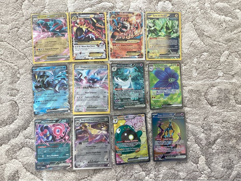 10 Pokemon Cards Holo Rare Full Art GX EX | Kaufen auf Ricardo