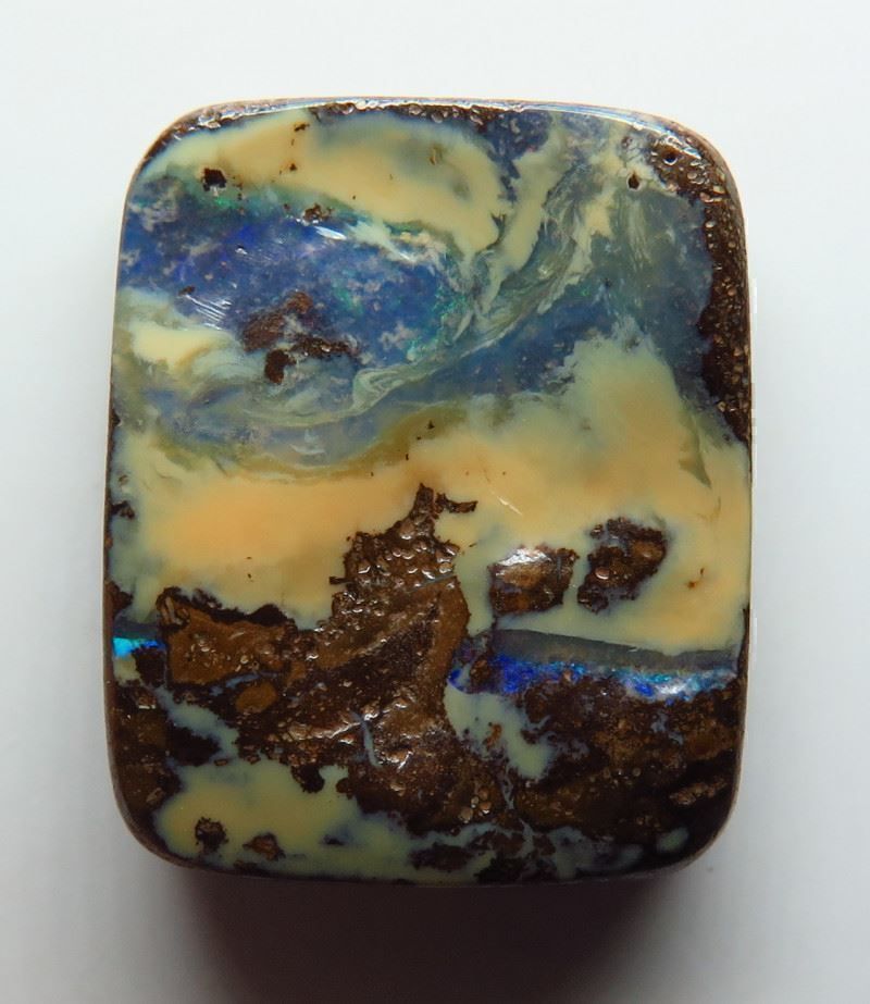 Pietre preziose: Australischer Boulder Opal 11.10Cts. – Nuovo (secondo la descrizione) da Bern venduto da Grindelwaldaus 1
