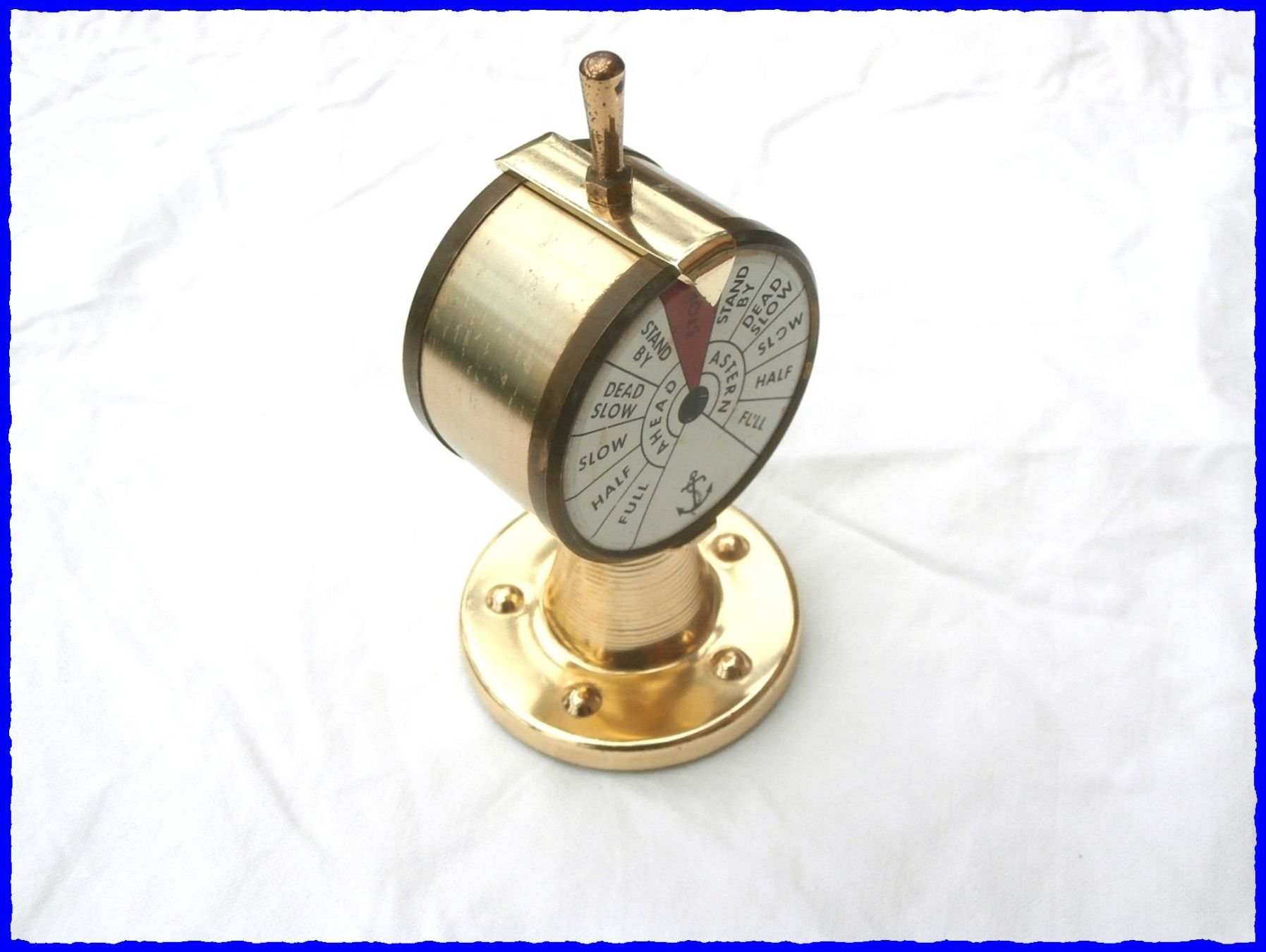 Autres articles pour la maison: THERMOMETER als Maschinentelegraph - ein Muss für Seeleute! – D'occasion à Worblaufen par Re_mo81 1