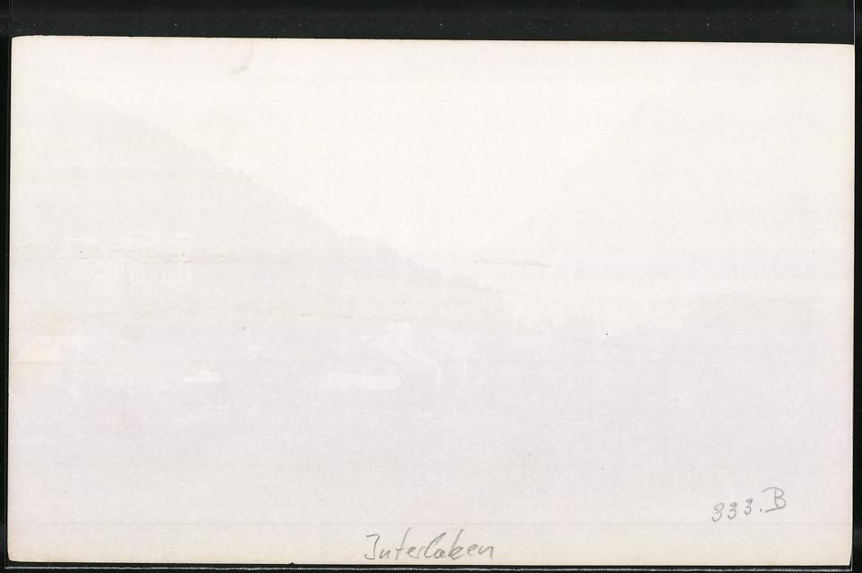 Fotografie & Manifesti: Fotografie Interlaken, Ortspartie mit Ho – Usato da Berlin venduto da bartko-reher 1