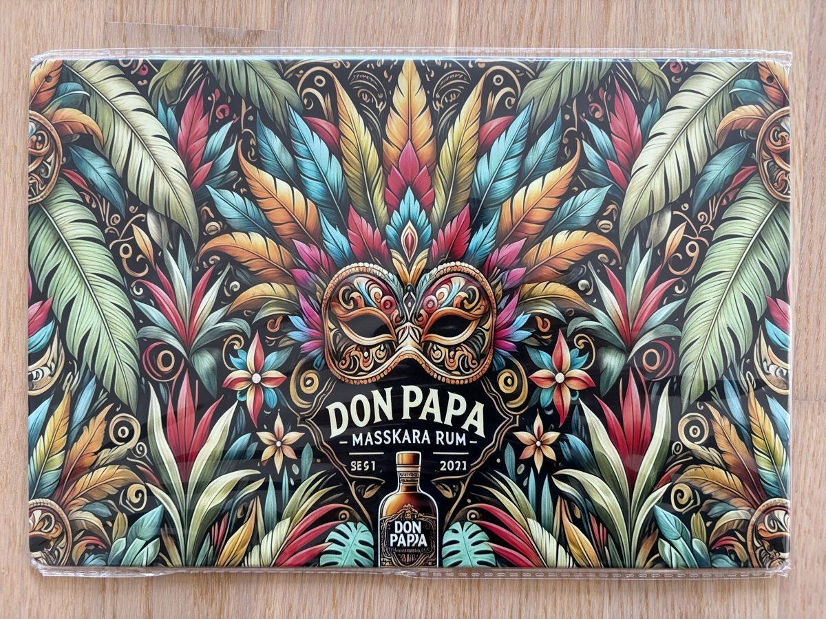 Insegne: Don Papa Masskara Rum Blechschild, ungebraucht – Nuovo (secondo la descrizione) da Birrwil venduto da WIlddom