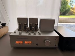 Klipsch Forte IV (Natural Cherry) + Luxman SQ-N150