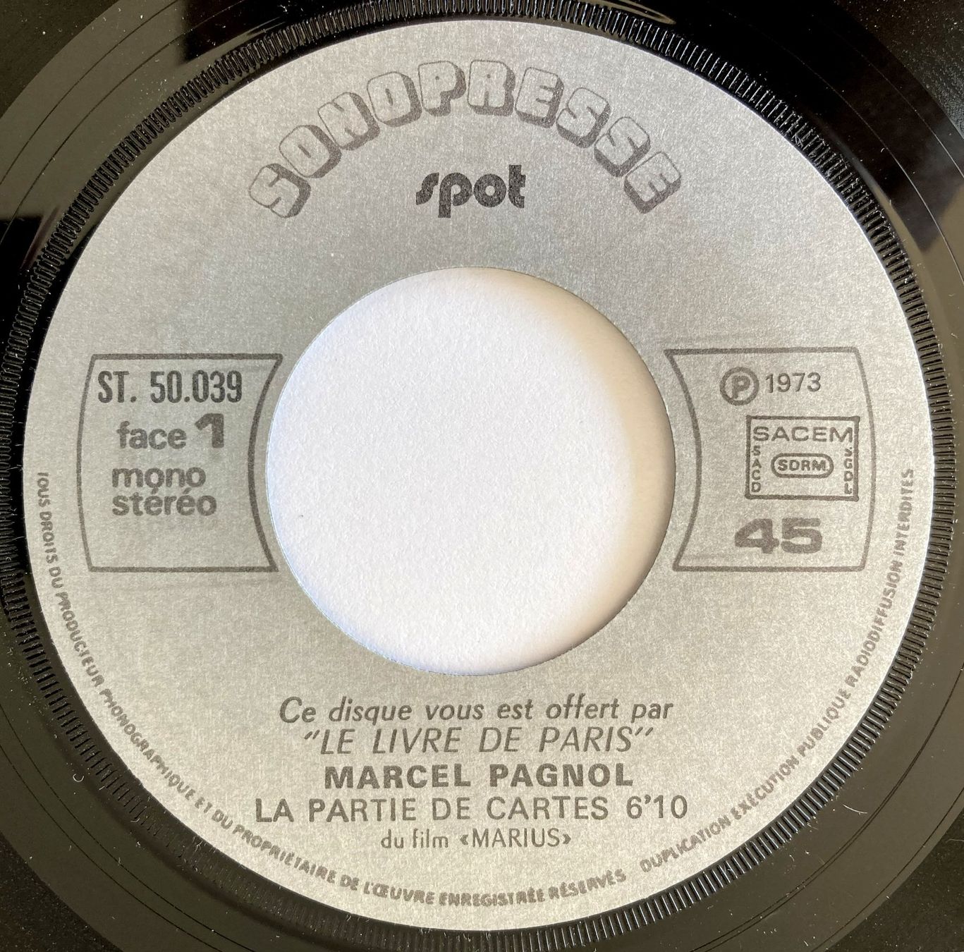 MARCEL PAGNOL - LA PARTIE DE CARTES (7