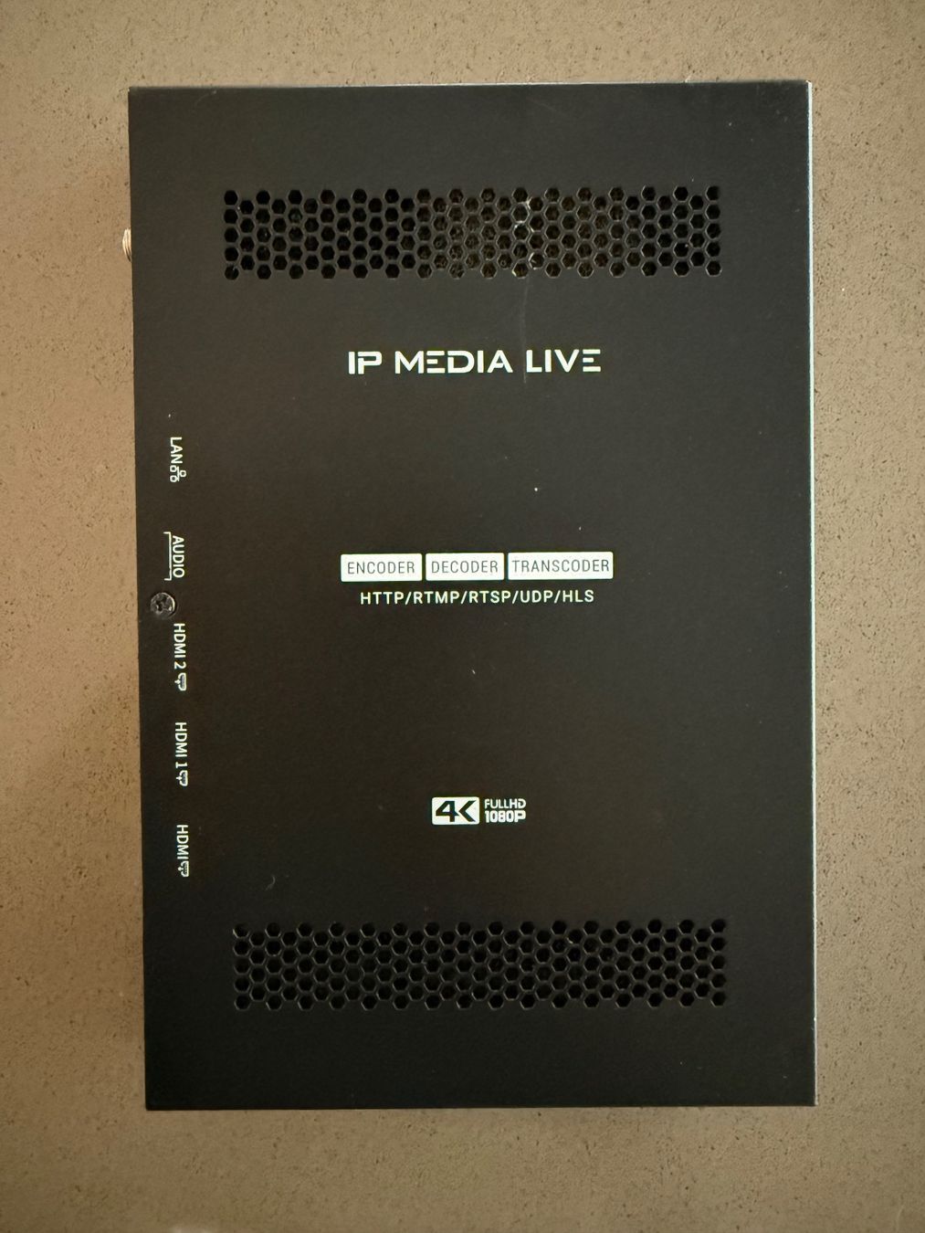 IP Media Live encoder decoder transcoder 4K Full HD | Kaufen auf Ricardo