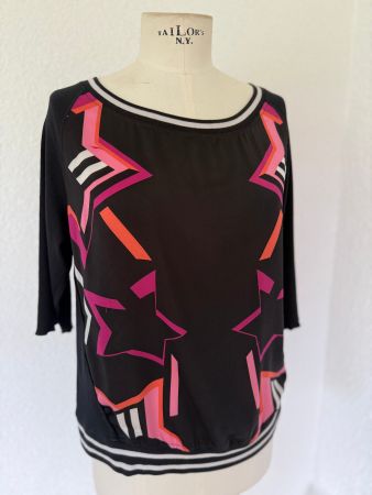 Marc Cain Shirt Gr. M N3 Baumwolle Elasthan