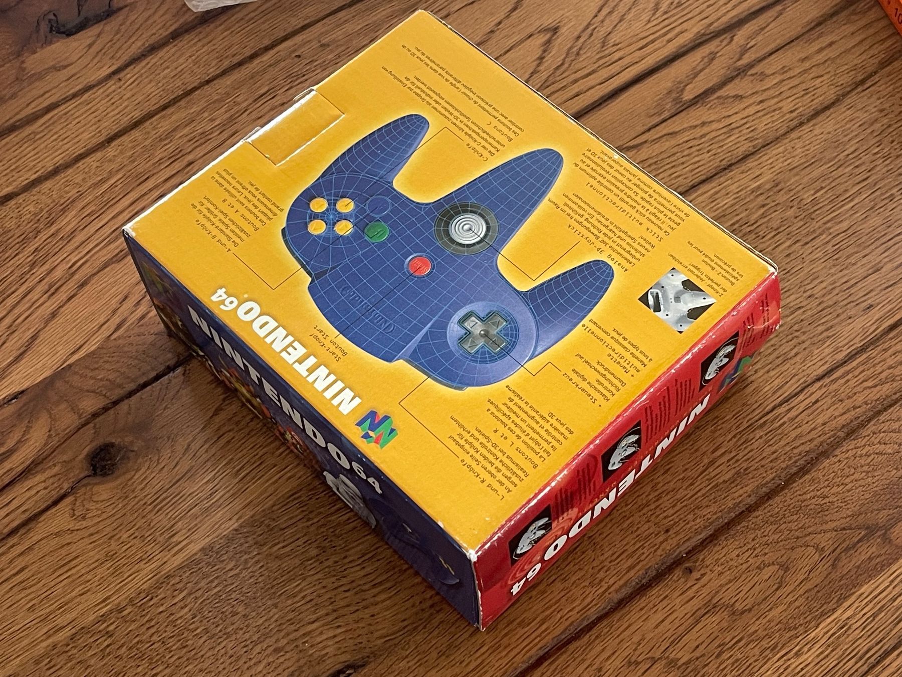 Nintendo Controller: Nintendo 64 N64 Controller Blau Top! Mit OVP – Usato da Zuerich venduto da Dorsi 2