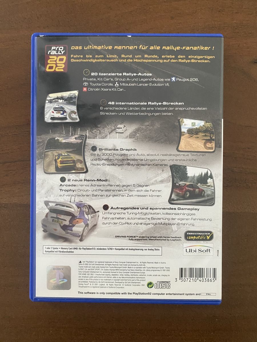 Sony Giochi: Pro Rally 2002 für PS2 – Usato da Thunstetten venduto da Virus_33 2