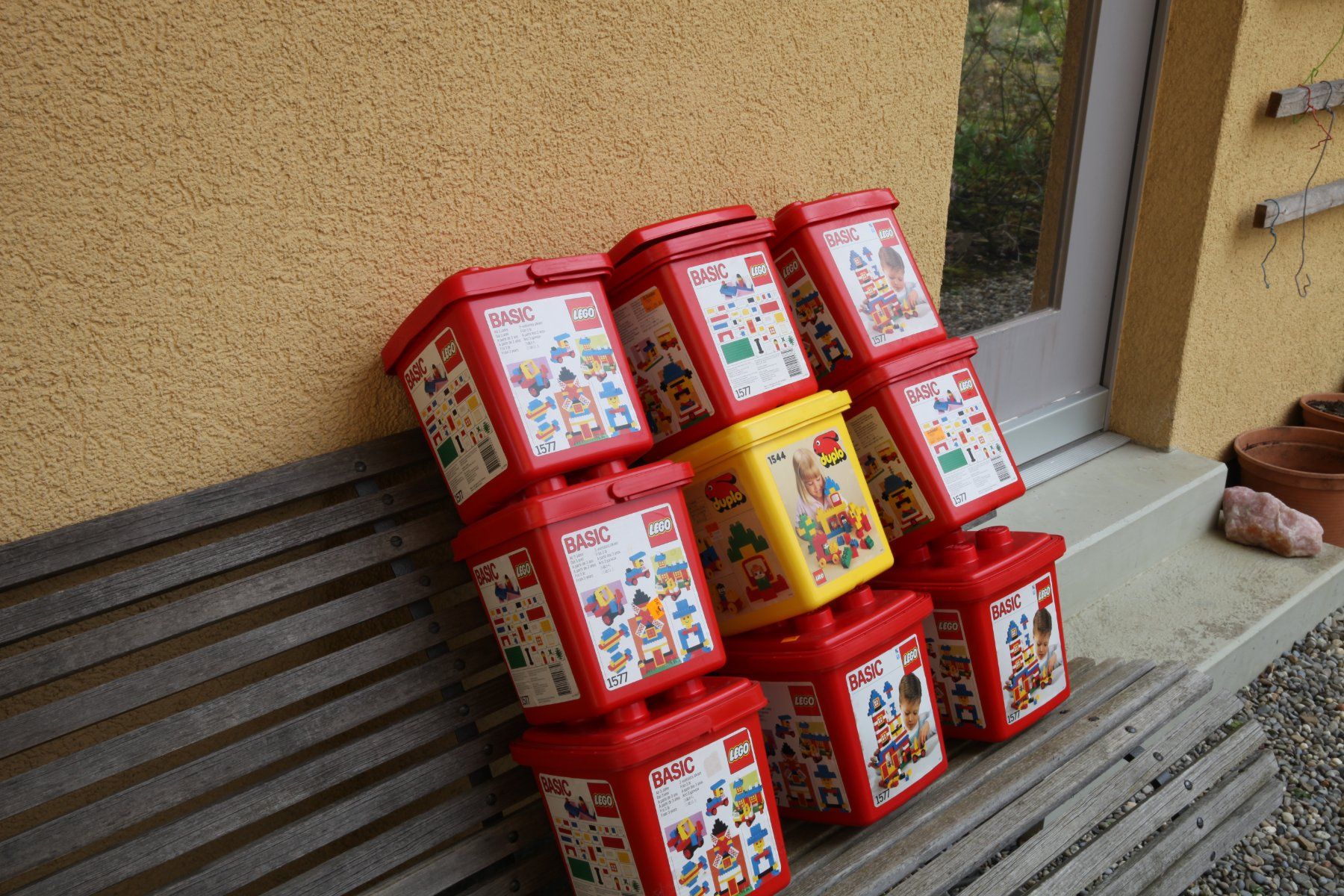 Lego Kit di costruzioni: Lego, Basic und Duplo, nur Materialkisten – Usato da Dietikon venduto da Idefix66 2