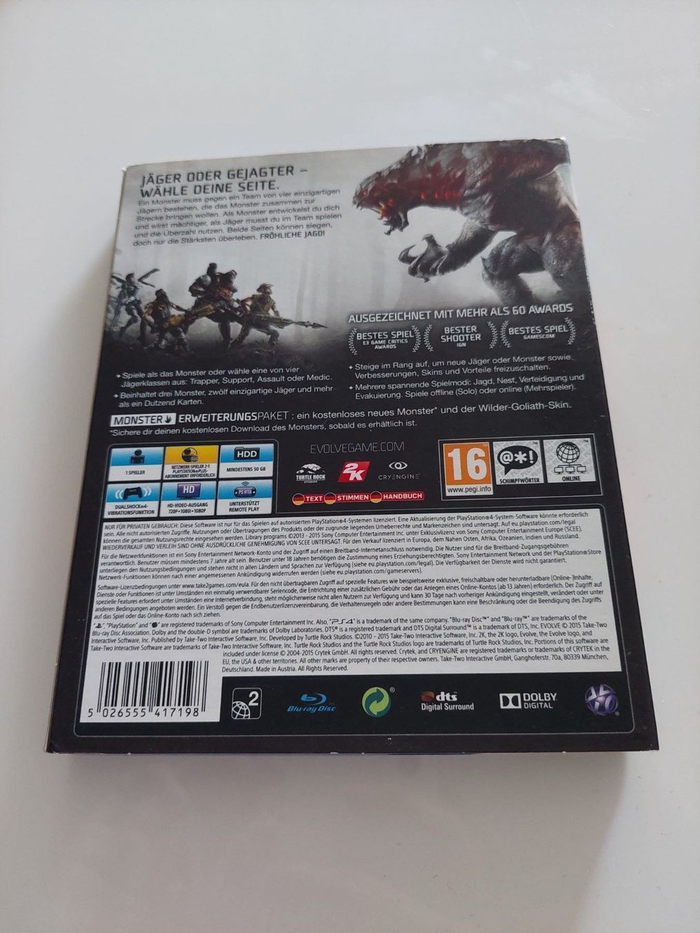 Jeux: Evolve – D'occasion à Köniz par Gamecollect 1