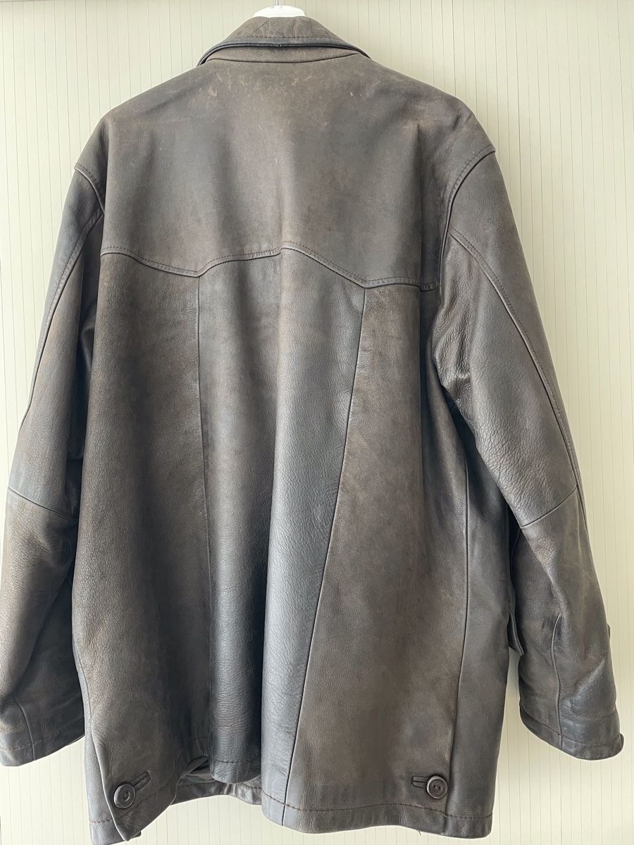 Giacche: Herren-Lederjacke dunkelbraun Gr. 52 – Usato da Küsnacht ZH venduto da Asailor 4