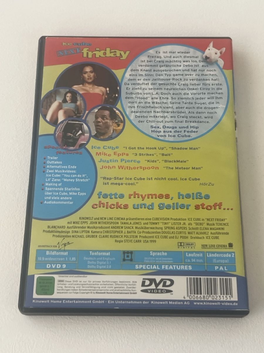 Tous les DVDs: DVD Next Friday Ice Cube  – D'occasion à Gossau SG par DuDaRi0089 1