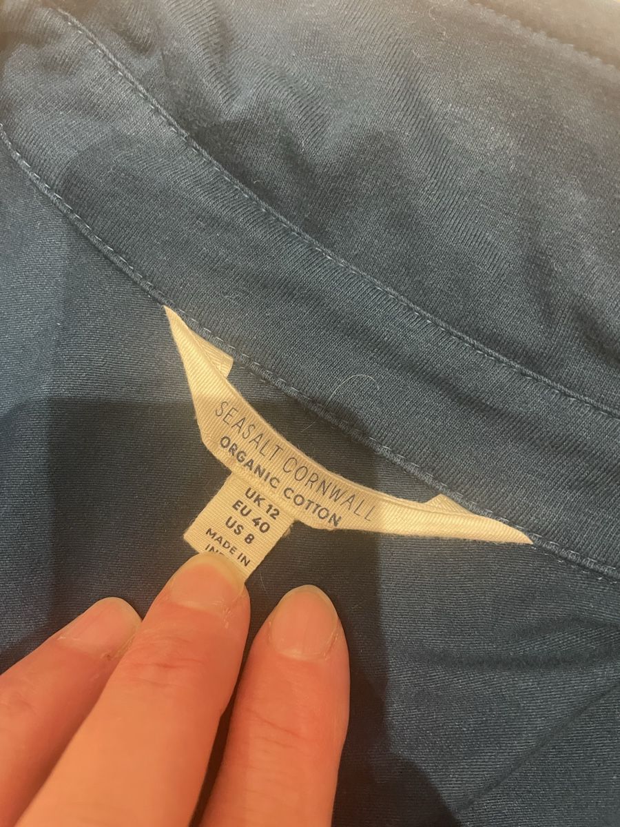 Vestiti: Seasalt Cornwall Kleid blau Gr.40  – Usato da Winterthur venduto da Fabelhaft123 4