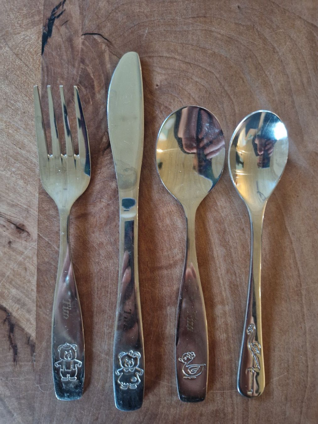 Set di posate: Kinderbesteck / Besteck TIM – Usato da Giswil venduto da monimaus08