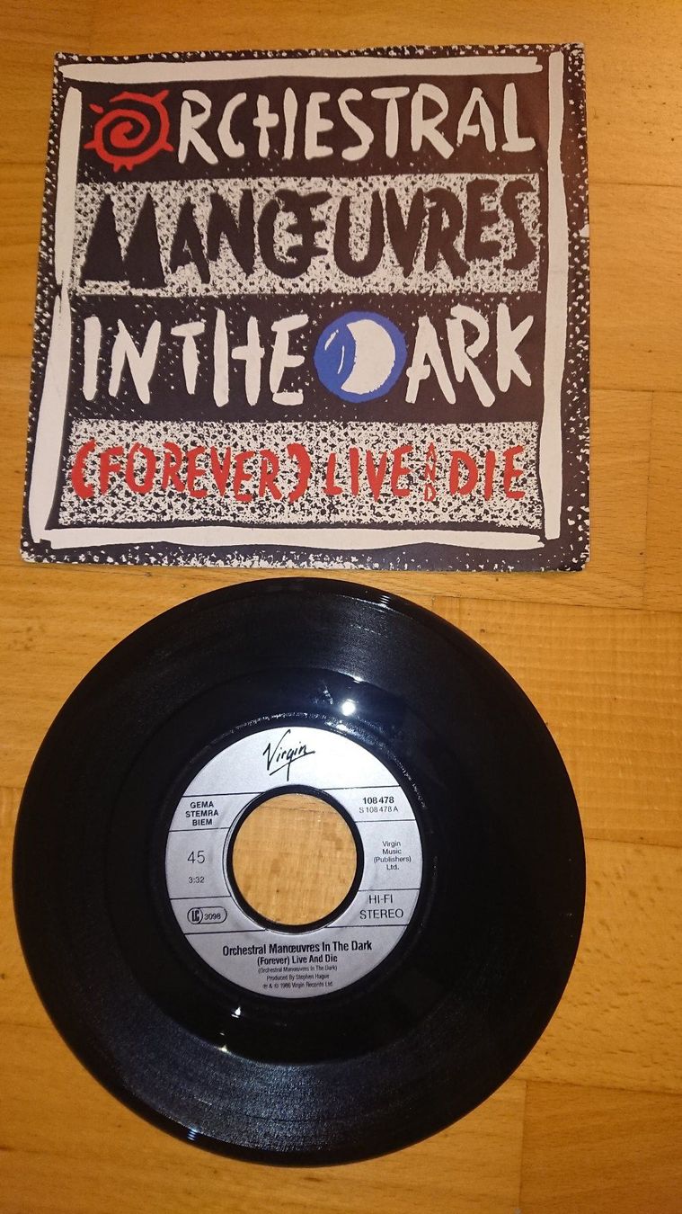 Schallplatten: OMD - Live and Die - Single 1986 – Gebraucht aus Egg b. Zürich von orwell1984