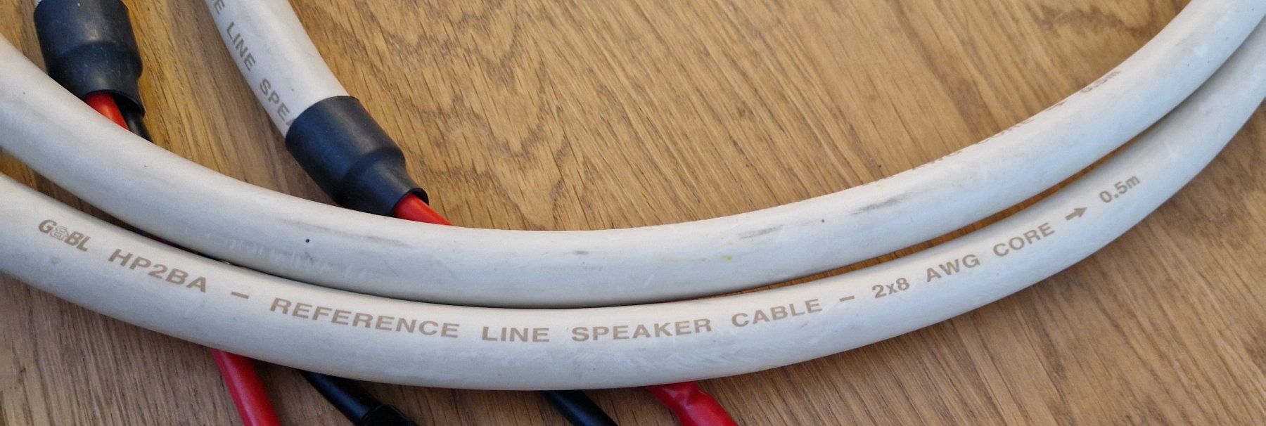 Kabel: 2 G&BL HP2BA - Reference Line Speaker Kabel, ca. 1,55 m. – Gebraucht aus Oberrohrdorf von Friedob 3