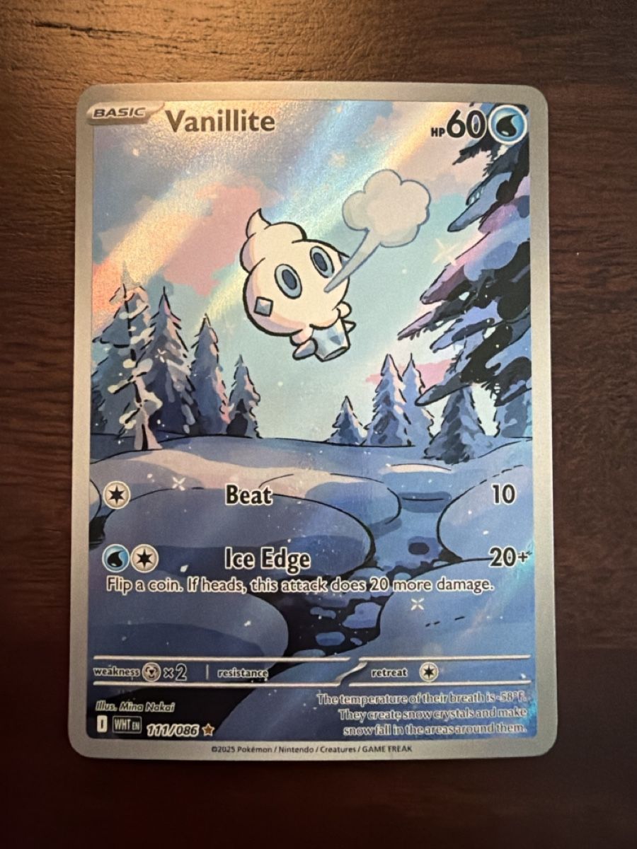 Pokémon Carte collezionabili: Vanillite (WHT 111) – Nuovo (secondo la descrizione) da Emmenbrücke venduto da Pack_Ripper