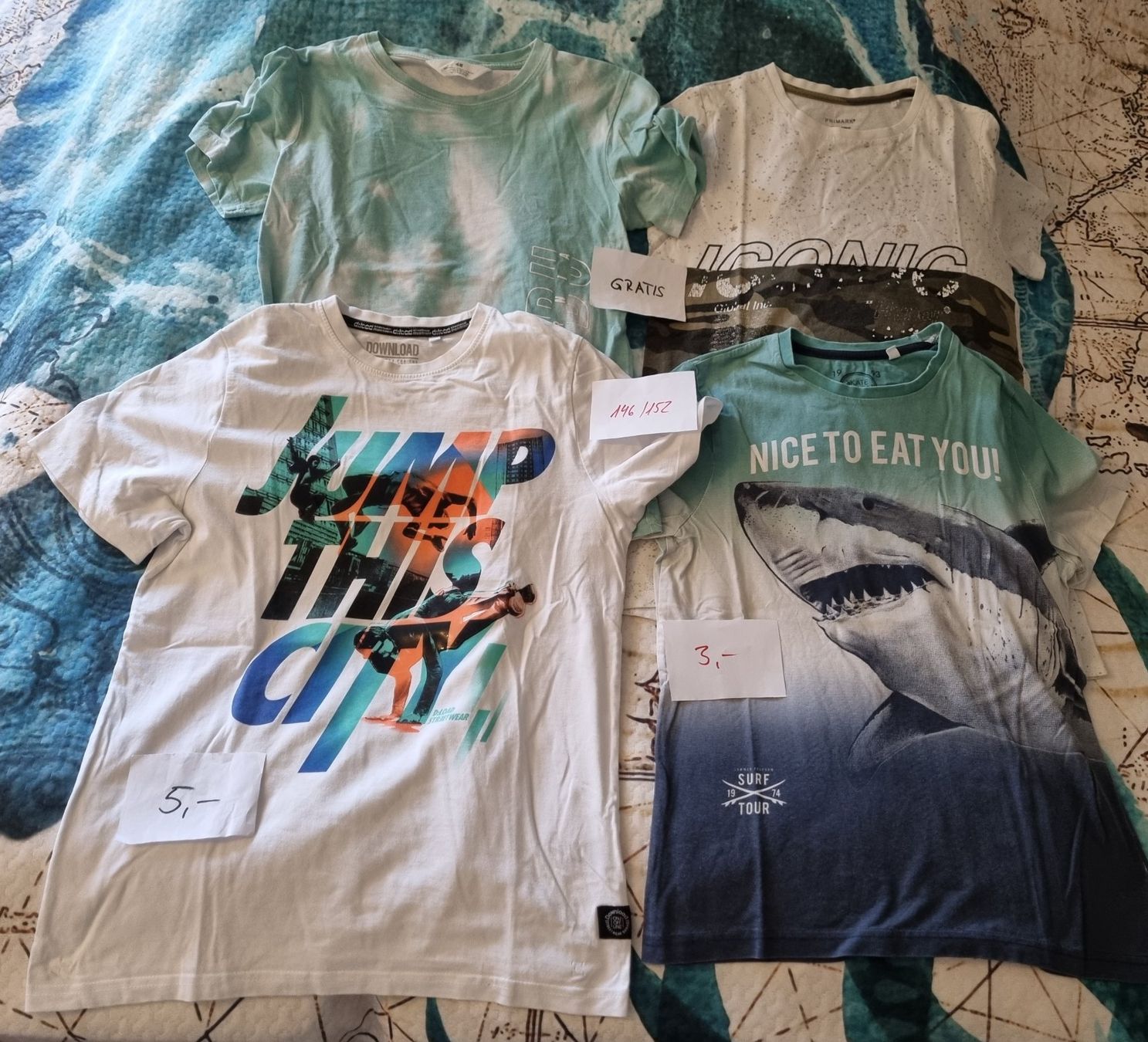 Camicie, T-shirt & Polo: 4x T-Shirt Gr. 146/152 – Usato da Oberrüti venduto da Nicki_Like