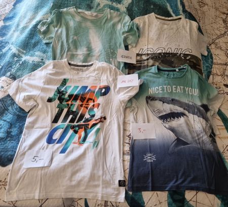 4x T-Shirt Gr. 146/152
