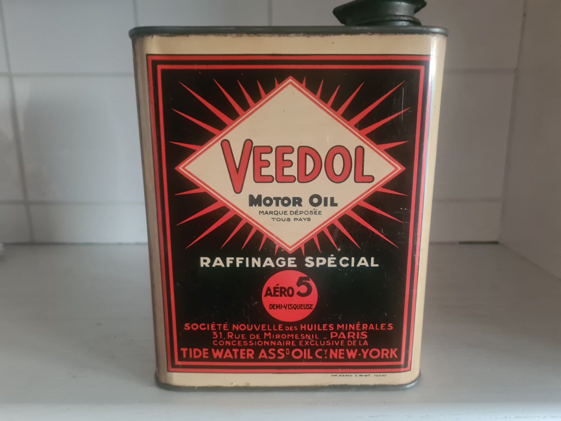 Accessori per altri veicoli: VEEDOL  BIDON  VINTAGE  COLLECTION  OLDTIMER – Usato da Bellevue venduto da BURGOLMANIA