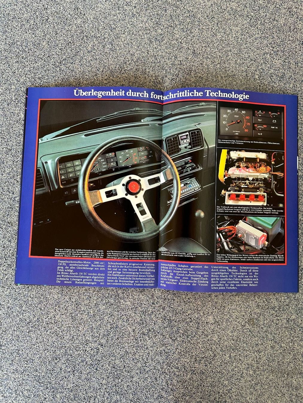 Fiat Documenti: Prospekt  Fiat Ritmo Abarth 130 TC – Usato da Boswil venduto da pavo1 5