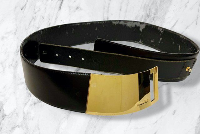 Cinture: Designergürtel meno Piu in schwarz – Usato da Surava venduto da Kopfsache 1