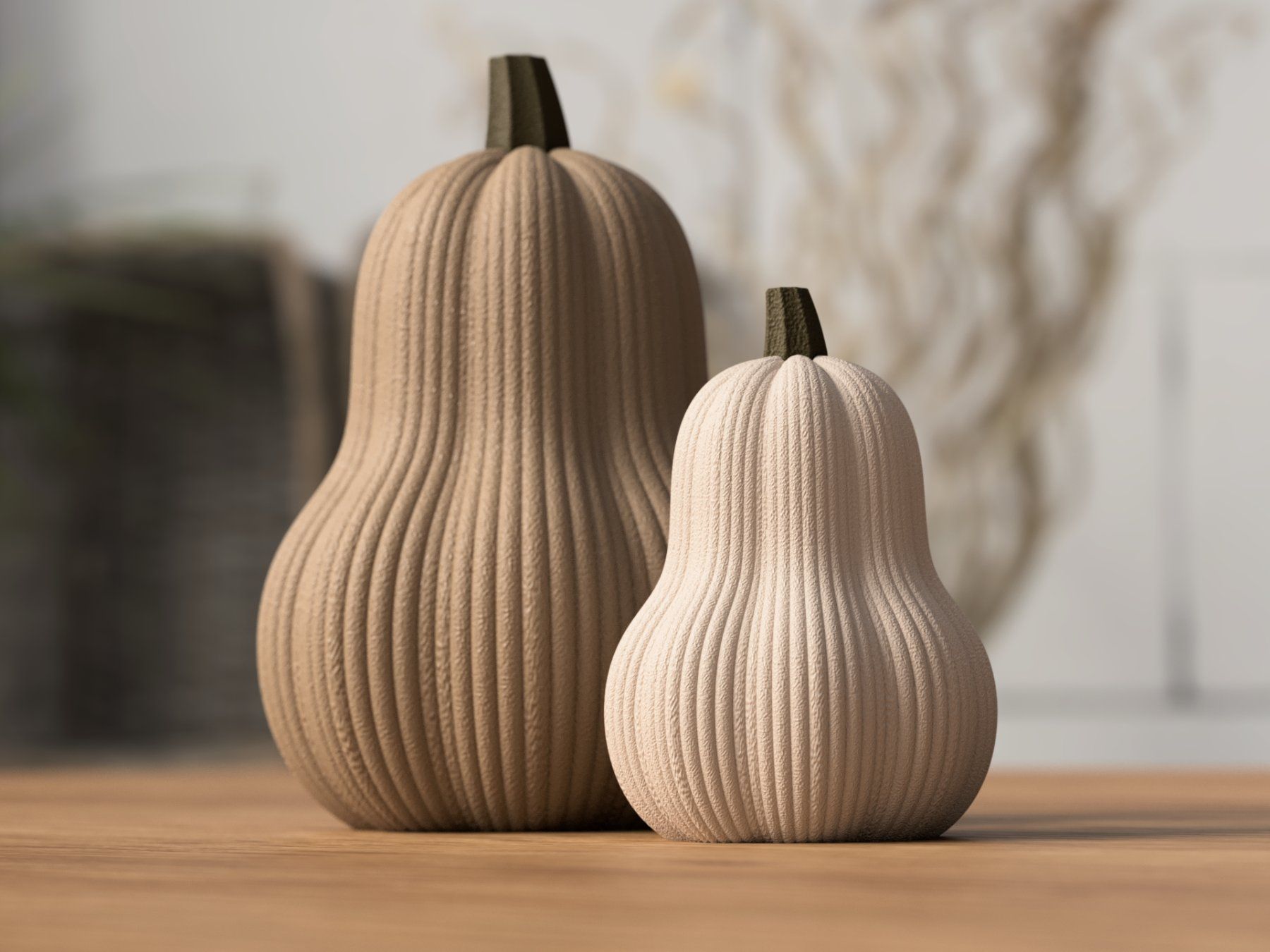 Tutte le decorazioni: Butternut Pumpkin 2er-Set – Herbstdeko – Nuovo e nell'imballaggio originale da Necker venduto da creativeprintdesign