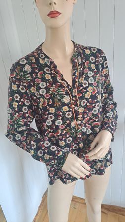 HEIMATLIEBE Tunikabluse Tunika Bluse 40 L 42 Shirt Oberteil