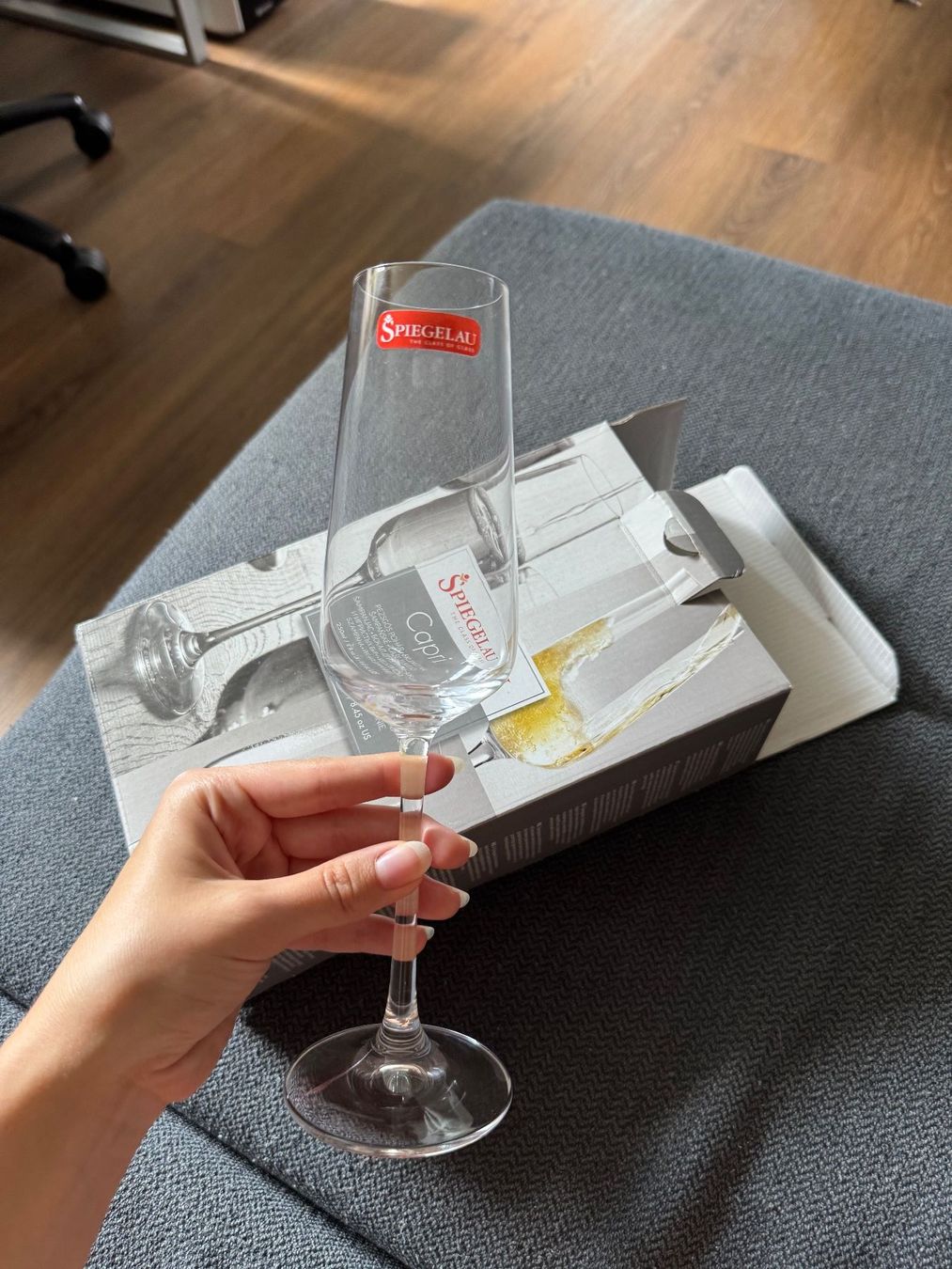 Verres: 2 neue Capri Champagner Gläser – Neuf avec emballage d'origine à Wetzikon ZH par nas_k7bb 2