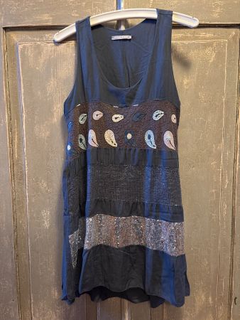 Made in Italy - Kurzes Paillettenkleid - M