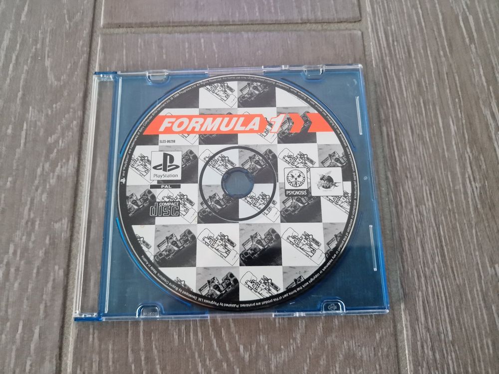формула 1 на playstation 1