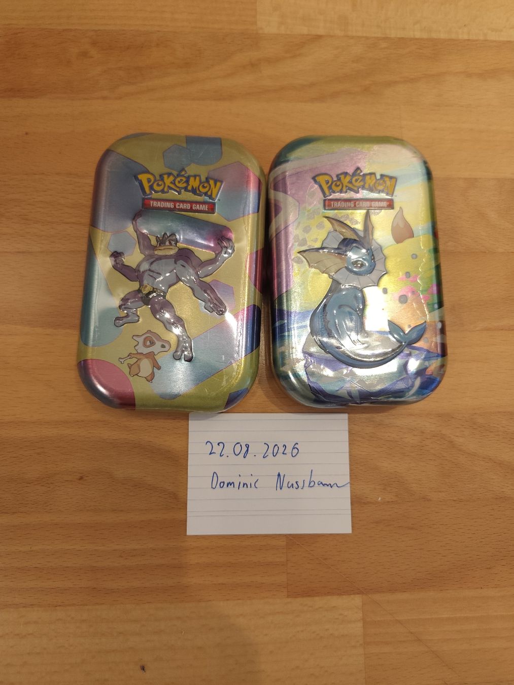 Pokémon Sammelbilder & Trading cards: Pokemon 151 Mini tin & Prismatic Evolution Mini tin – Neu und originalverpackt aus Zürich von DominicNussbaum