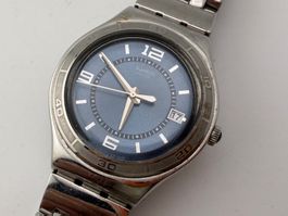 SWATCH Stahl Herrenuhr läuft / montre pour homme