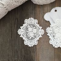 Applikationen Spitze 2 Stück - Shabby Chic