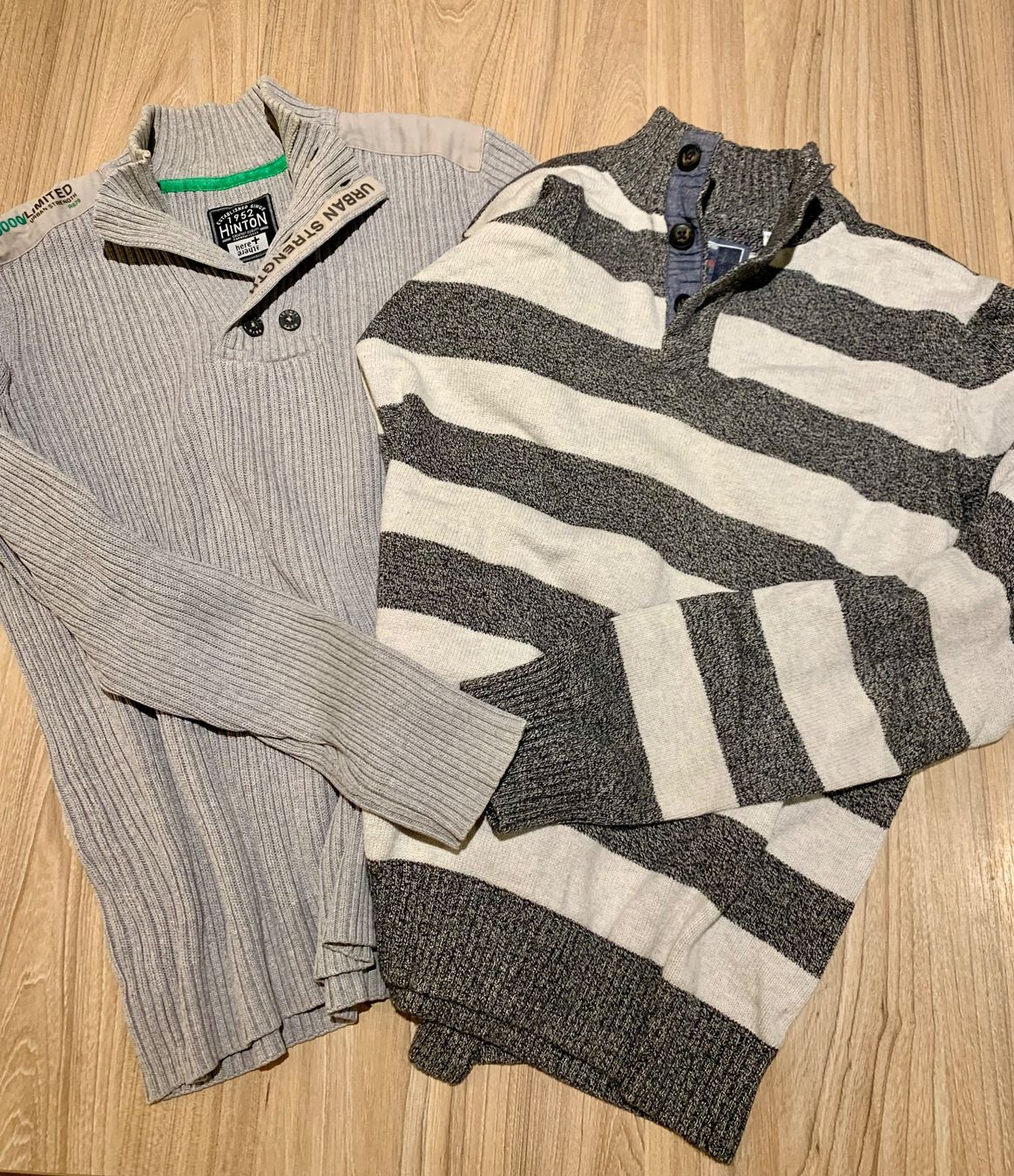 Kleiderpakete & -sets: Pullover  158 164 grau zwei – Gebraucht aus Zeihen von cindyscad