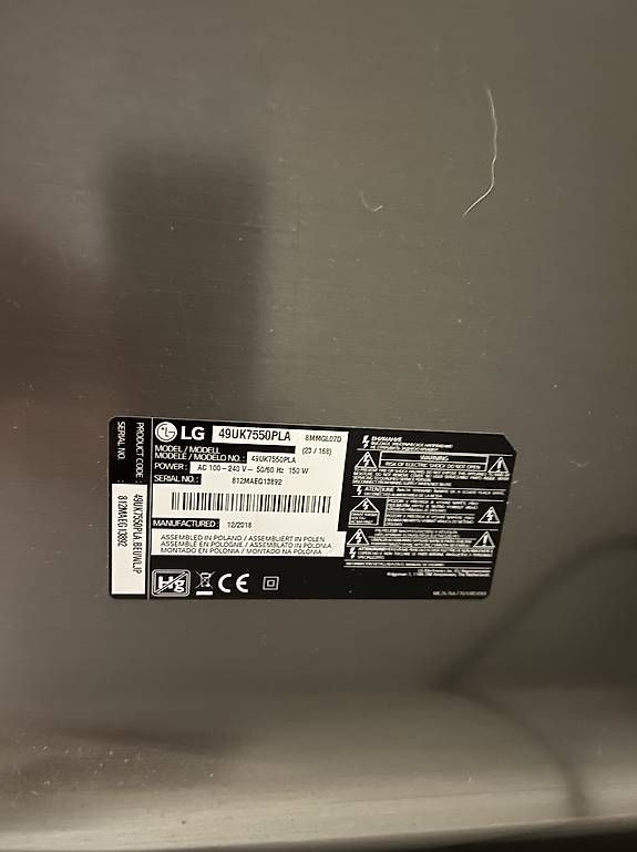Televisori: Television LG 50 pouces – Usato da Aire-la-Ville venduto da Jojo9427 3