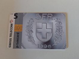 Swisscom Taxcard 5Fr. von 1996